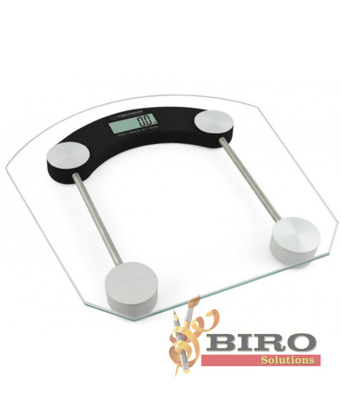Cântar de baie Esperanza PILATES EBS008K, 180kg, negru